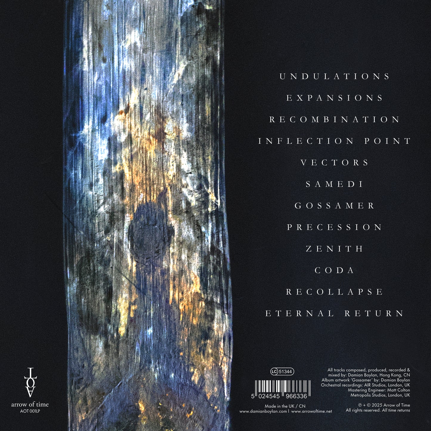 Damian Boylan - 'Rarefactions' LP (Vinyl)